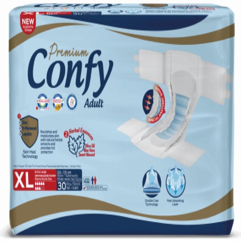 Підгузки для дорослих Confy Premium ExtraLarge (XL) 30шт.